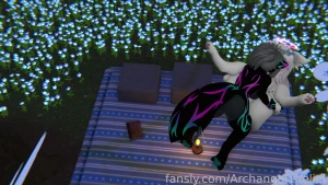 An angel amp voiding meet in secret amongst the moonlight lilies part 3