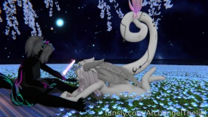 An angel amp voiding meet in secret amongst the moonlight lilies part 9