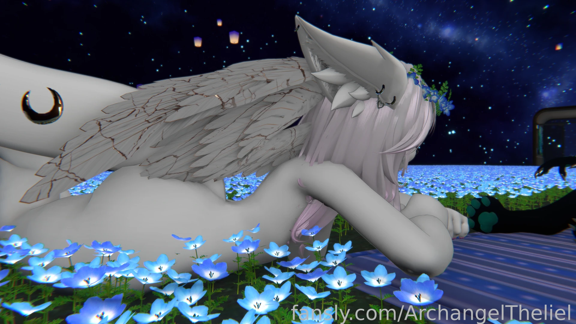 An angel amp voiding meet in secret amongst the moonlight lilies part 10 