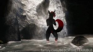 Got caught showering under the waterfall part 1