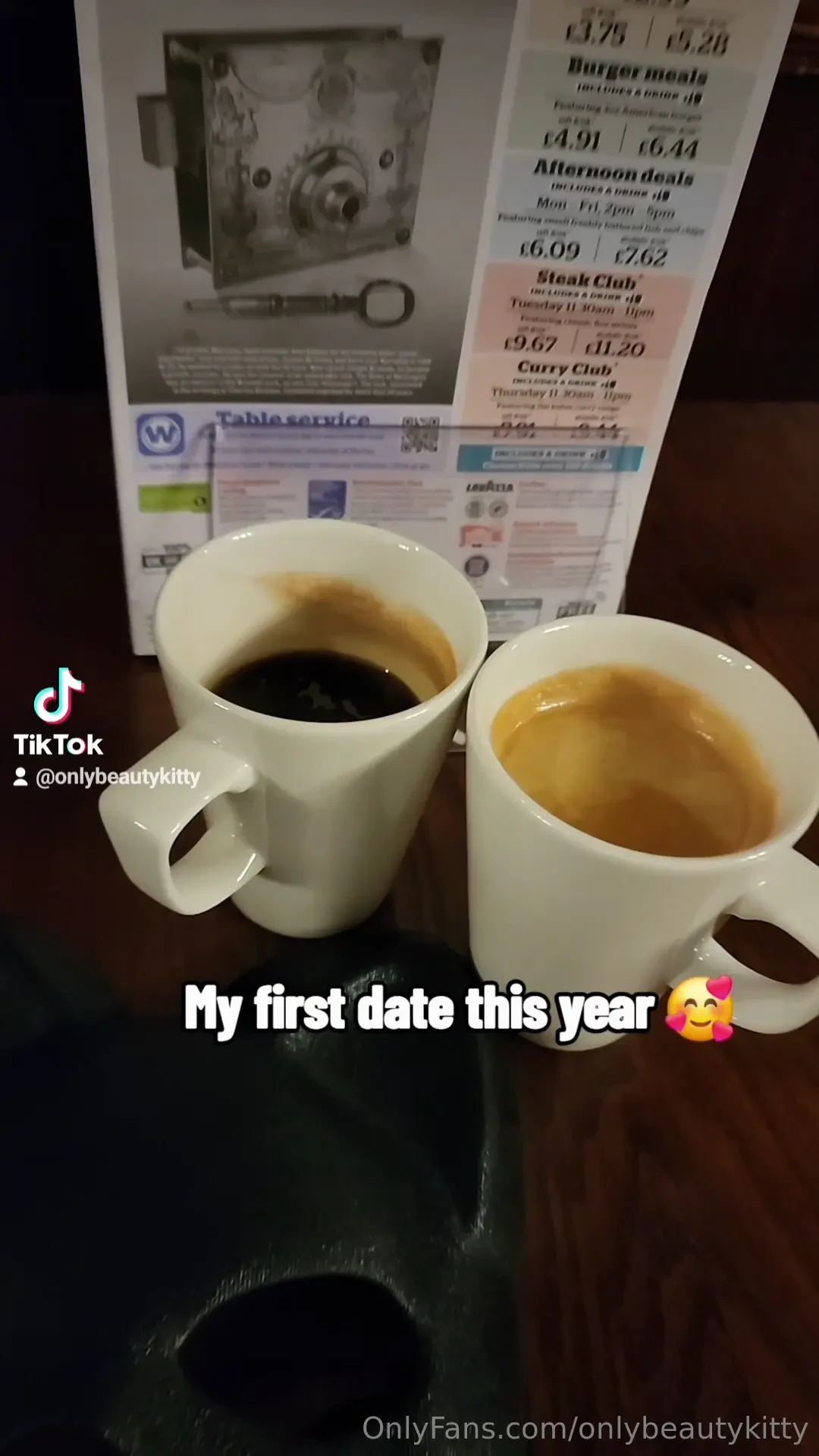 My first date this year 