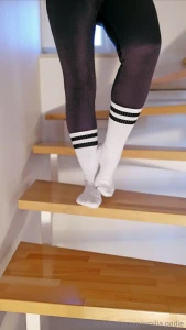 I love the idea of you kneeling in front of me and taking off my socks