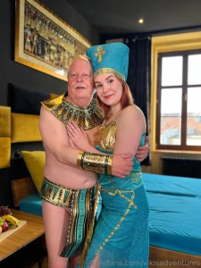 Me as faraon with my kleopatra - photos part 7