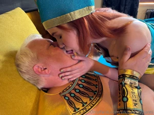 Me as faraon with my kleopatra - photos part 10