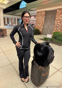 Early morning at the airport my husband dropped me off knowing i m