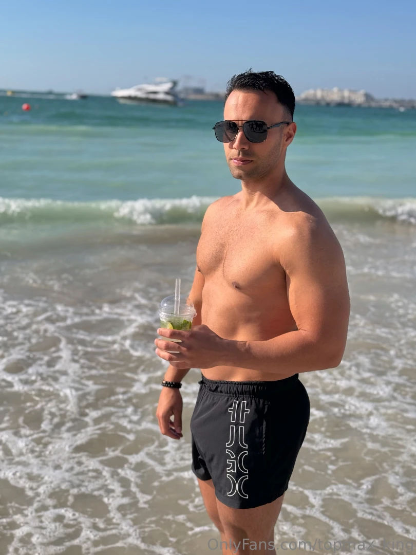 Somewhere between the shore and the sky just living in the moment can 