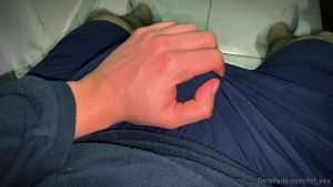 Jerking off in the middle of the night to calm the fever before part 5