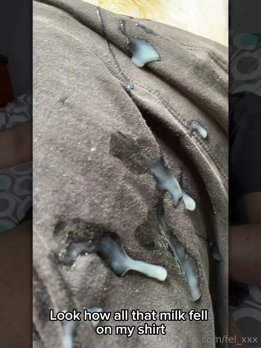 Releasing a large load of hot cum on my belly cumshot scene slowmotion 