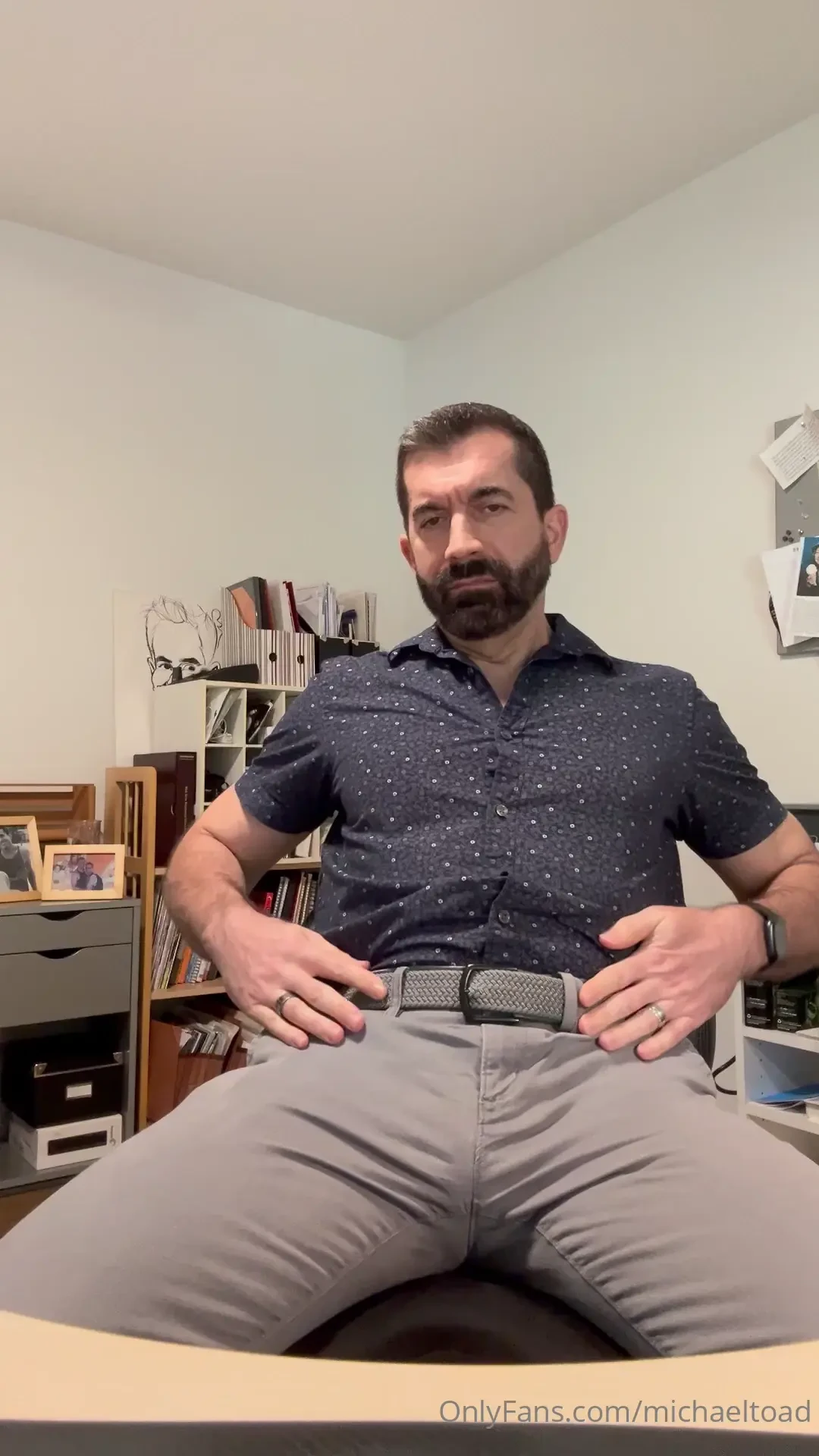 Remote workday had a bit of time to kill before a zoom meeting oops i 