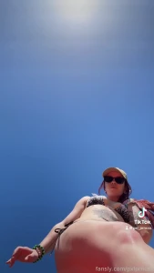 When it s 75 outside tiktok reel bikini feet toes sfw