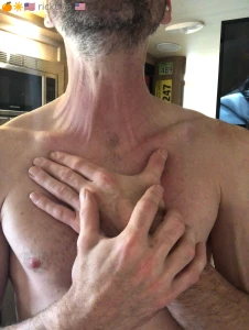 Stretching the cyst on my adam s apple