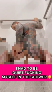 Are you going to join me in the shower babe