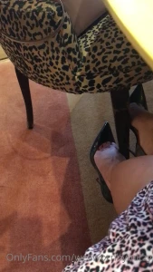 The fabulous animal print chairs at the rivoli bar at the ritz