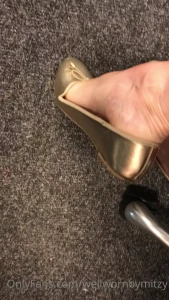 Gold ballerina flats