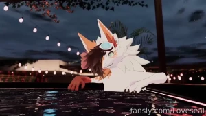 Pov you convince your bratty kobold girlfriend to suck your dick for a