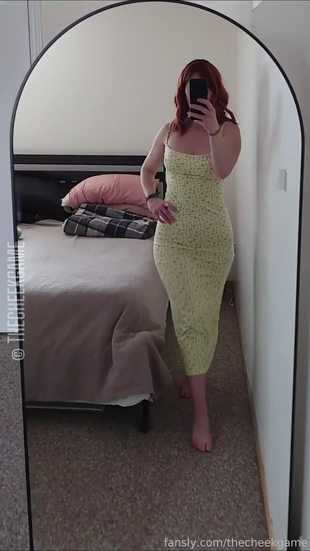 This has got to be the easiest titty access dress ever it barely stays 