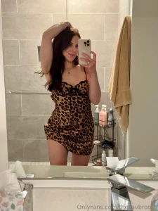 Can you guess what panties i paired with this going out dress you can