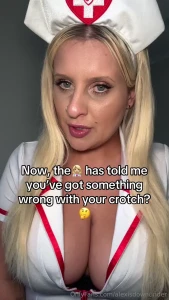 Nurse alexis is here to empty your balls