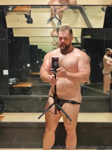 A little bit of playing around after my workout