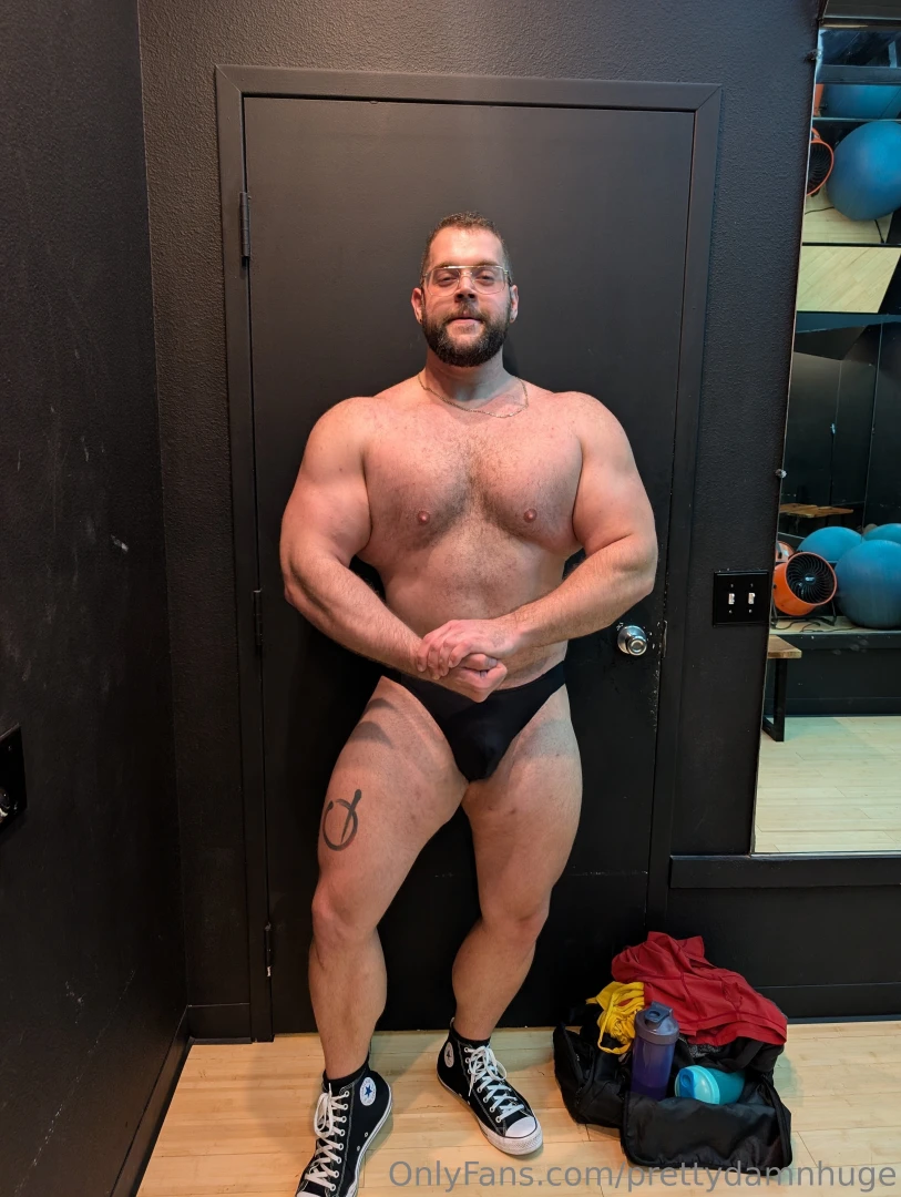 Muscles bursting to the limit 
