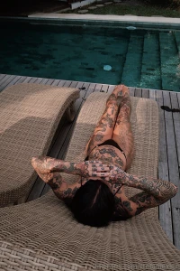 Soaking up that bali sun