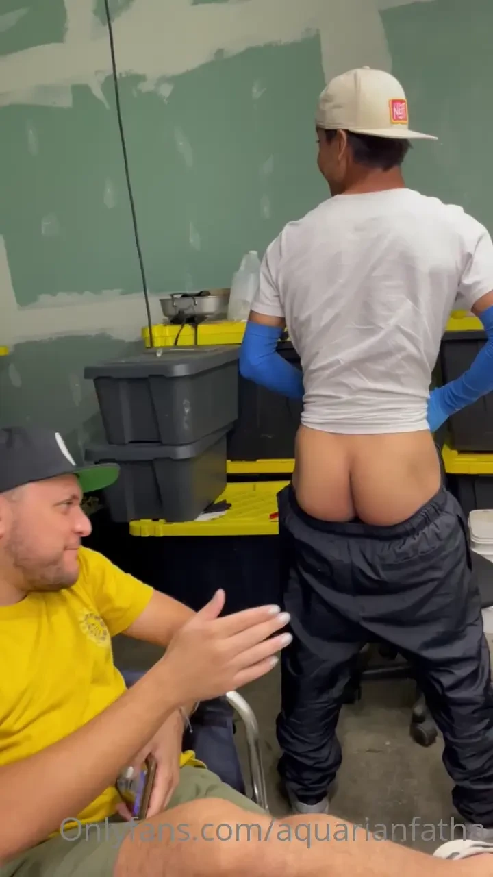 You think he wants to suck on my ass and eat my dick 