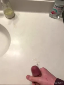 Were you licking it off shower door counter or my stomach