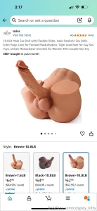I want to buy this torso dildo second pic edit it went up 3 since i part 1