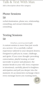 The art of seduction that is embodied by max sterling cannot be part 2