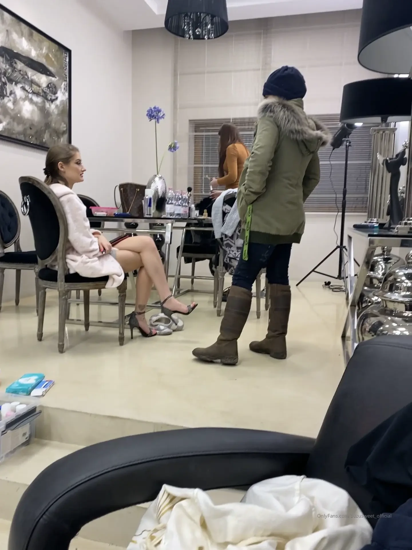 Today on set in rocco siffredi house in budapest with beautiful 