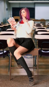 My anime girl photoshoot of me as kae serinuma is this friday