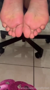 Stink sweaty feet fresh out of sandals