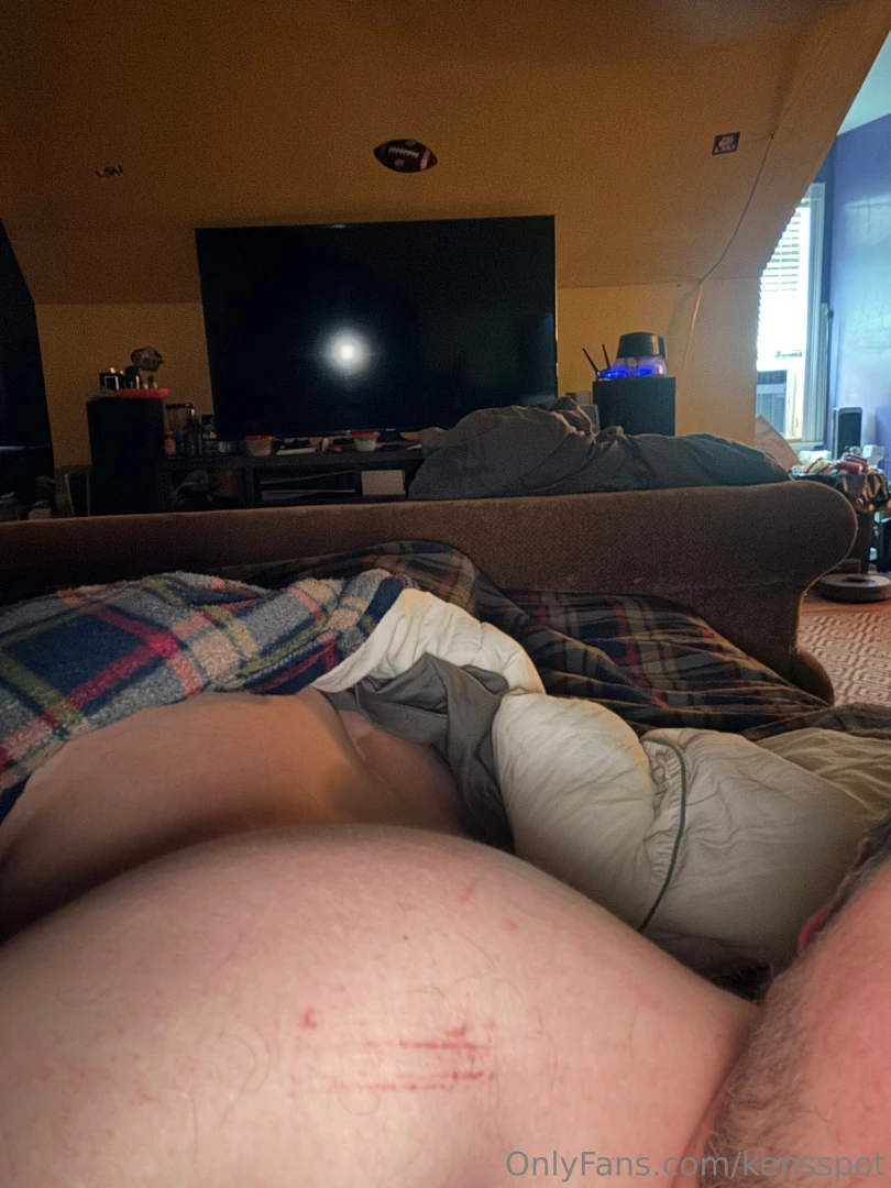 Teasing you from the bed 