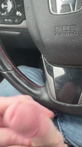 Having fun in my car today while on lunch part 3