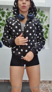 The baby sister is at home