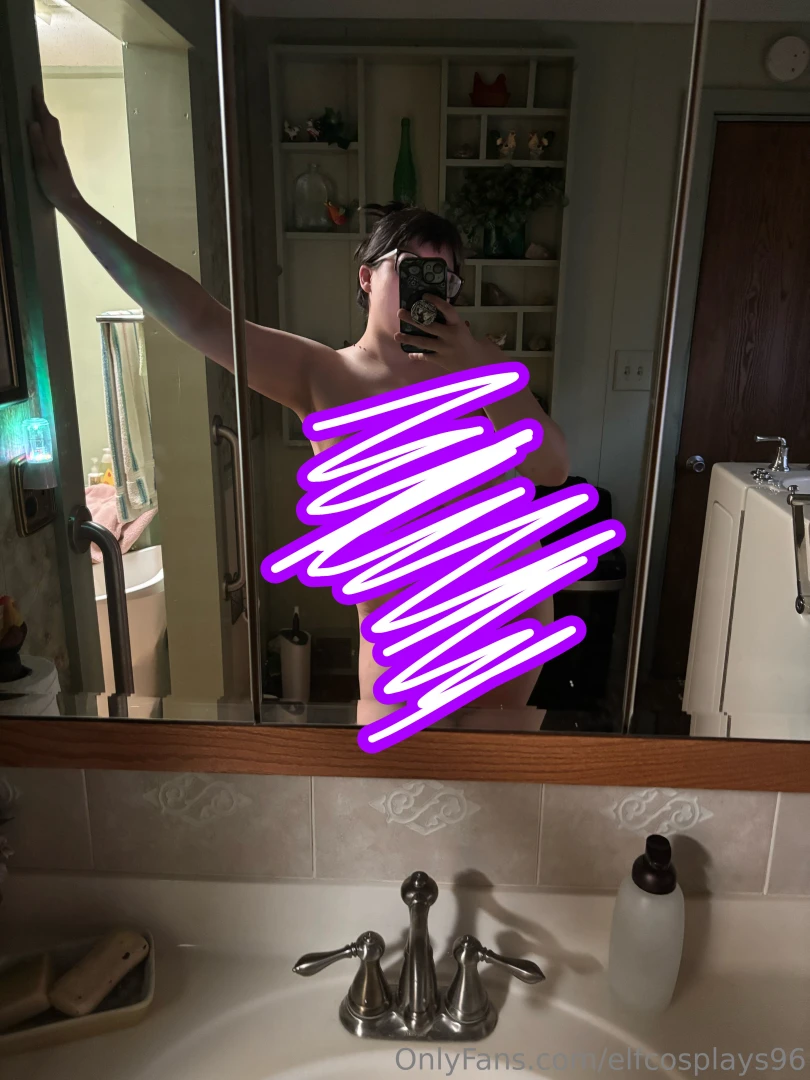 Took a few shots before my shower 