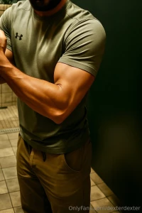 Post workout pump and loving it getting back into shape