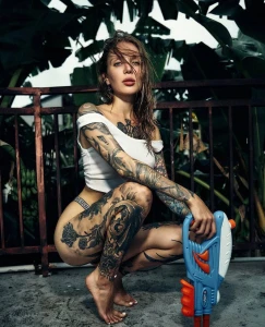 Ready to make a splash you in ah summer mischief who knew a watergun part 2