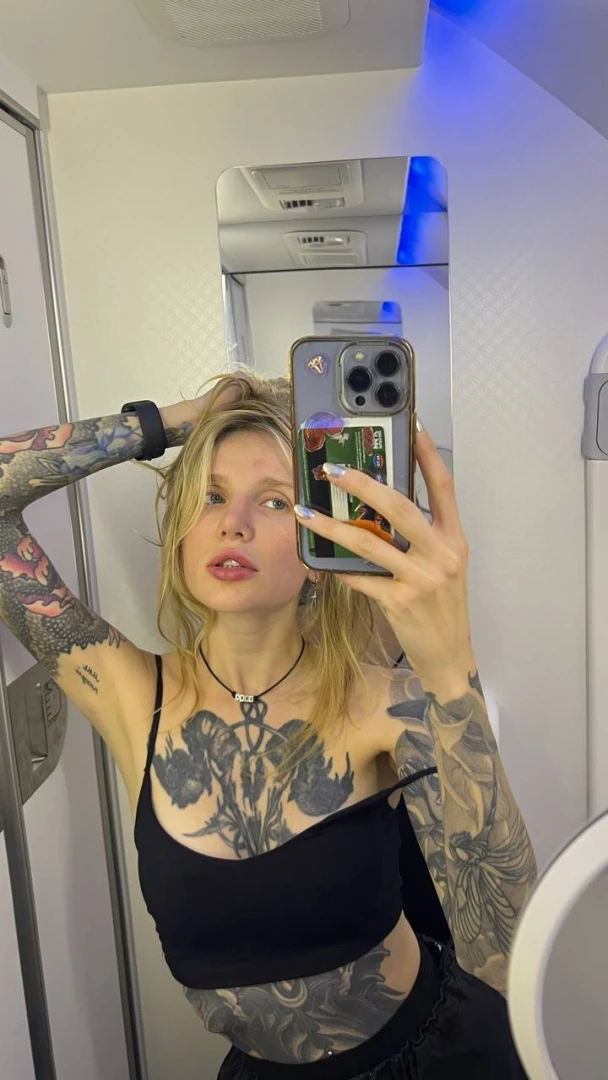 Train vibes only quick mirror selfie from the cabin no filter just me 