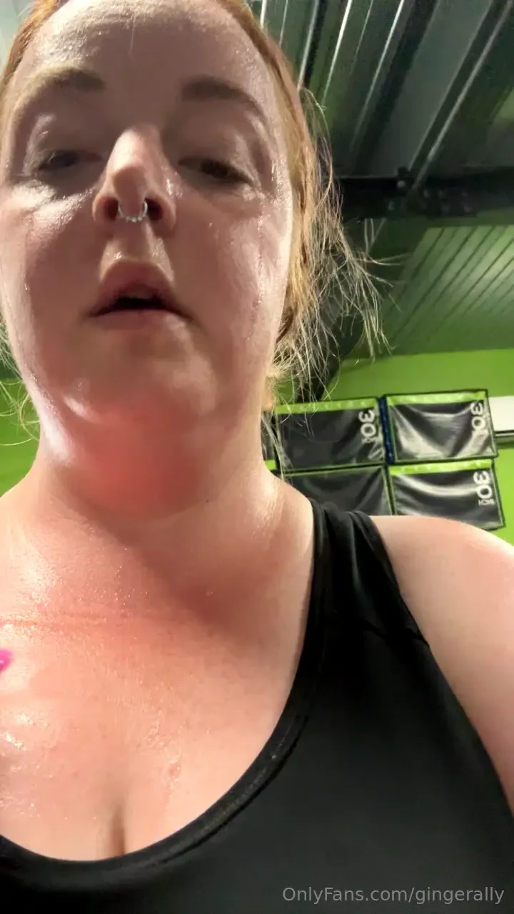 Do you like how sweaty i got at the gym the other day part 1 
