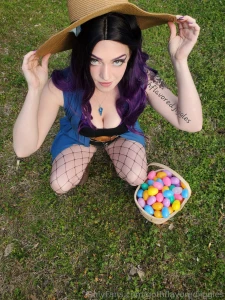 Some still shots from my latest abigail cosplay from stardew valley part 4