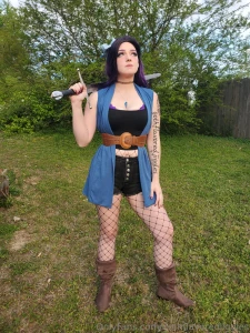 Some still shots from my latest abigail cosplay from stardew valley part 3
