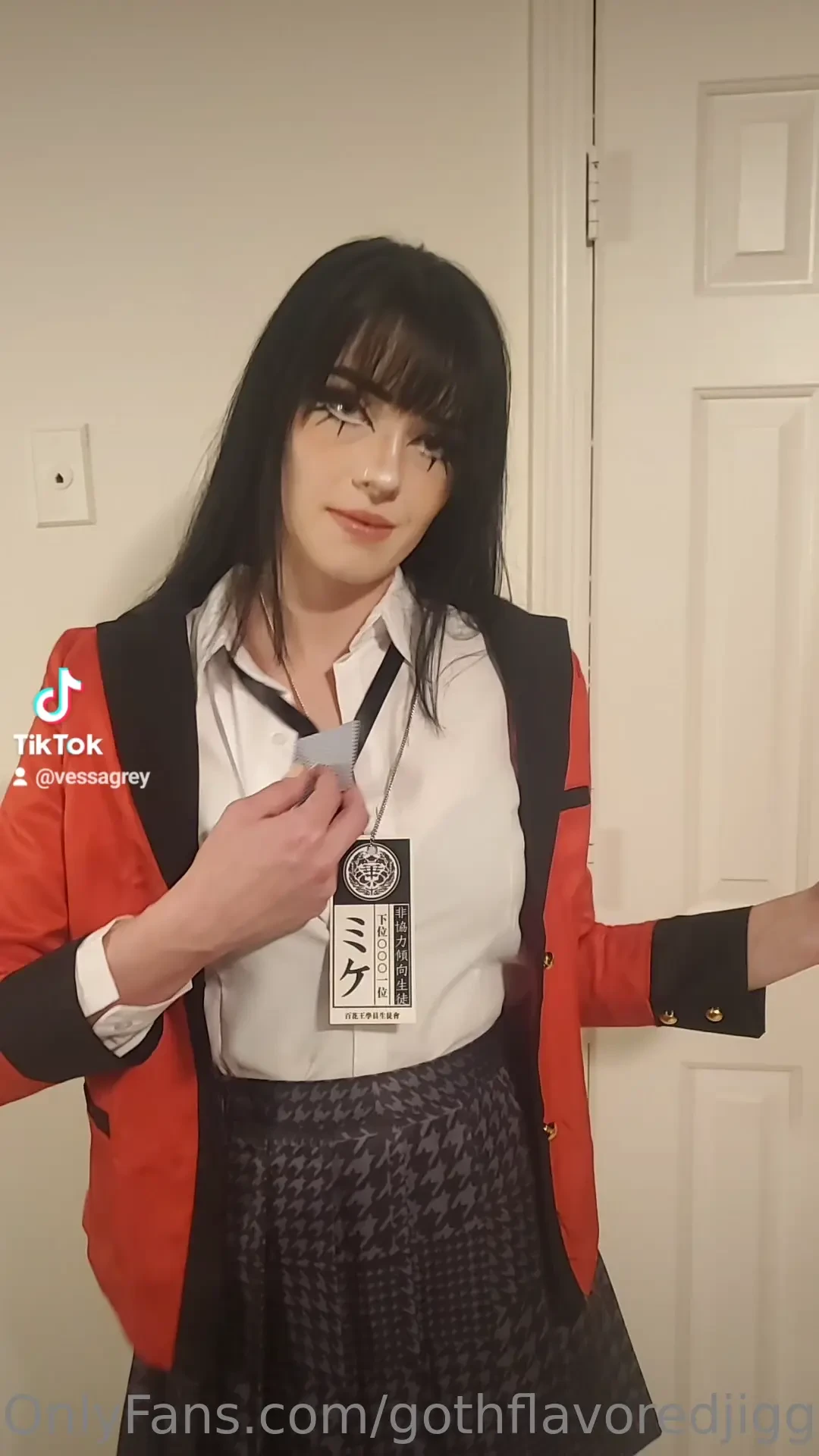 My yumeko cosplay from kakegurui 