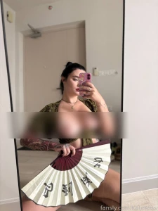 I loosened the blouse a little boobs tits bigtits tattoo bigboobs