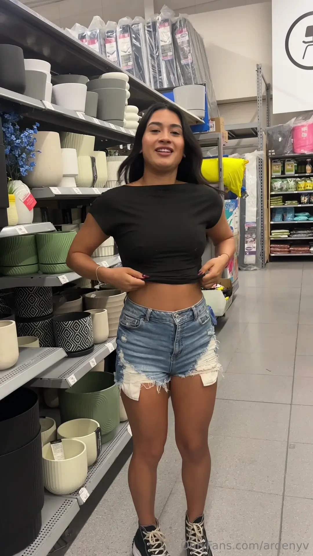 De compras en walmart 