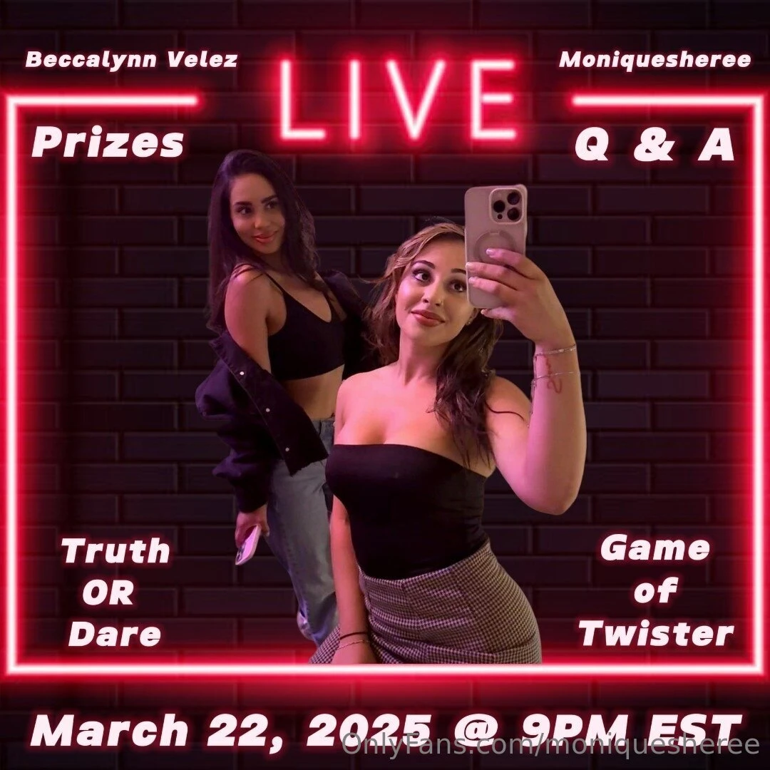 We are live right now babe cum join the fun tip menu kiss each other 
