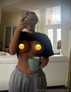 Stirring my coffee and my pussy guess which one s hotter
