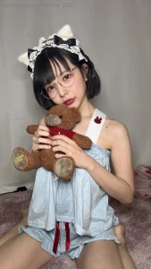 Only mr bear available to cuddle how sad