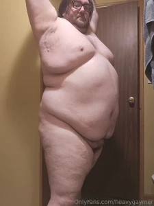 Stretching out before shower time for some reason my body hurts maybe