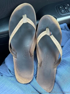 Update on my rainbow flip flops part 5